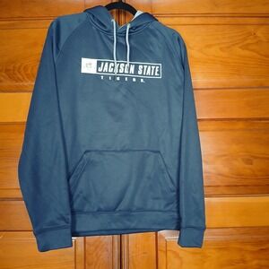 NWT Jackson State Tigers Football Colosseum Men's Medium Navy Pullover Hoodie